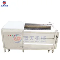 Mini Wool Roll Fruit And Vegetable Food Cleaning Machine Potato Washer Date Washing Machine Without Tub For Industry 1
