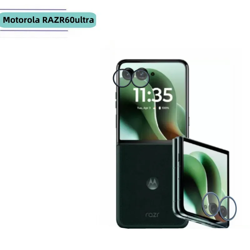 Premium Rear Alloy Camera Protector with 9H Glass & Metal Lens Frame Ring