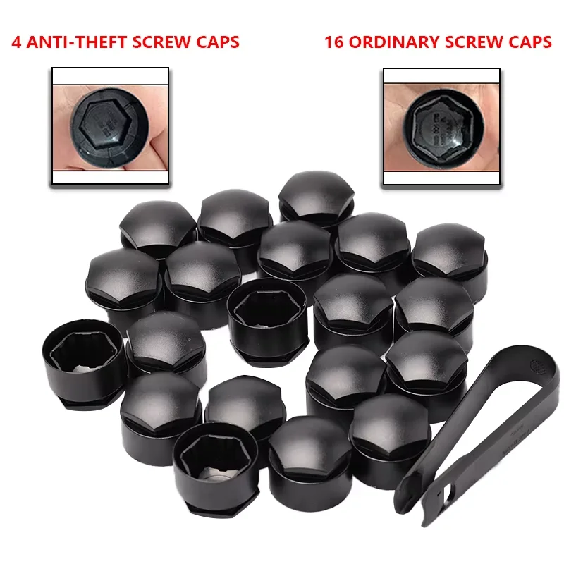 Elegant Gray Decorative Wheel Hub Cover with Anti-Theft Design