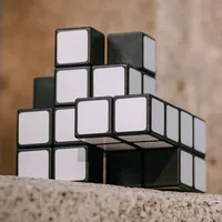 New Hot Selling Item Blanker Cube 3x3 Strange shape Magic Mirror Cube Professional Speed Puzzle Cubo Magico Antistress Toy Gifts 2