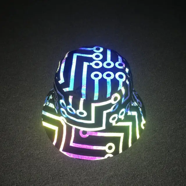 Holographic Reflective Bucket Hat 13