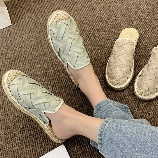 

Туфли женские с закрытым носком, простые дышащие шлепанцы, повседневная обувь, 2023