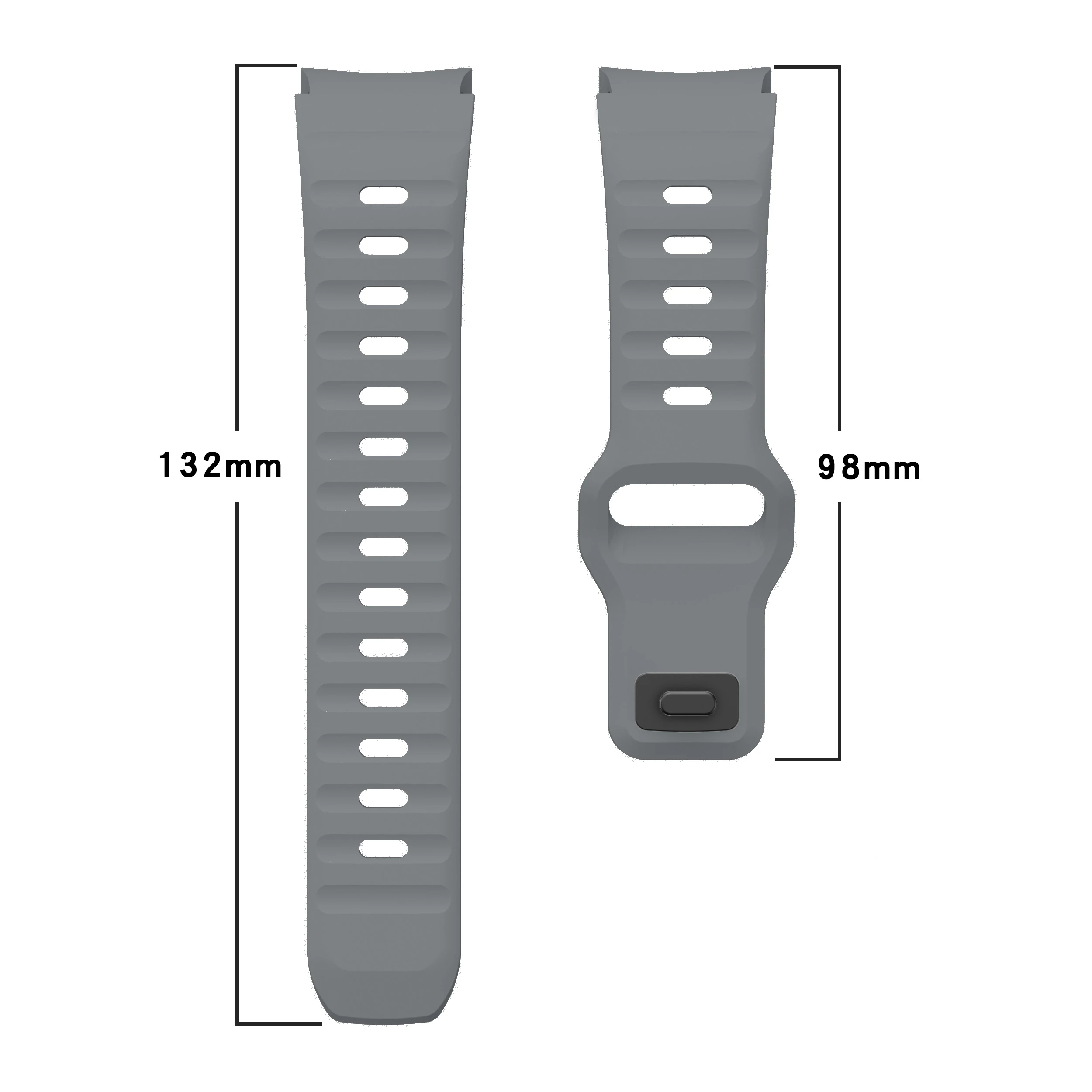 Seamless Silicone Sport Strap
