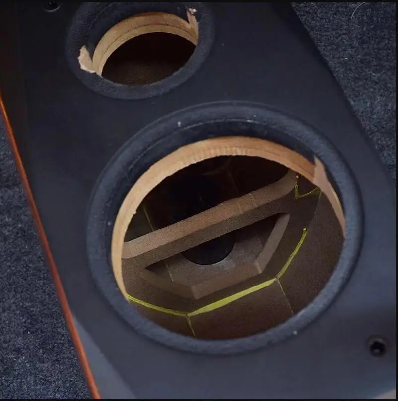 HiFi Empty Speakers Dalbergia Cochinchinensis Veneer 6.5 inch/ 8-inch Bookshelf Speaker Box Speaker empty box Shell