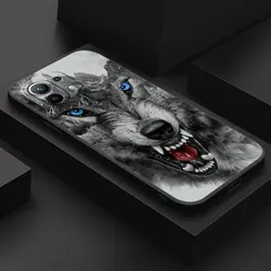 Animal Design Phone Case - Lion, Wolf, Tiger Cover for POCO X3 (NFC or Pro) (ZMBLA 01)