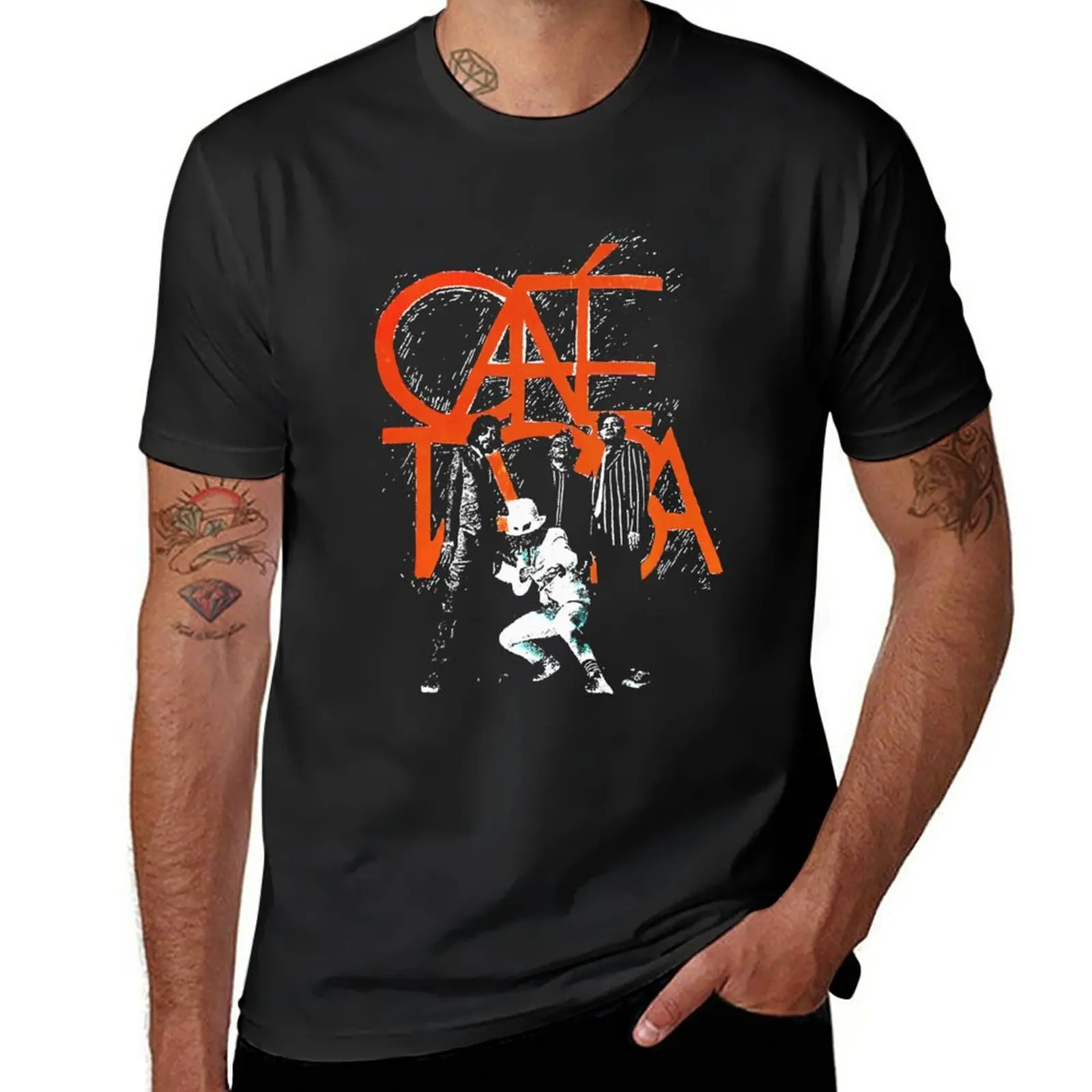

New Copia de cafe tacvba mexican T-Shirt black t shirts cute clothes mens t shirts casual stylish