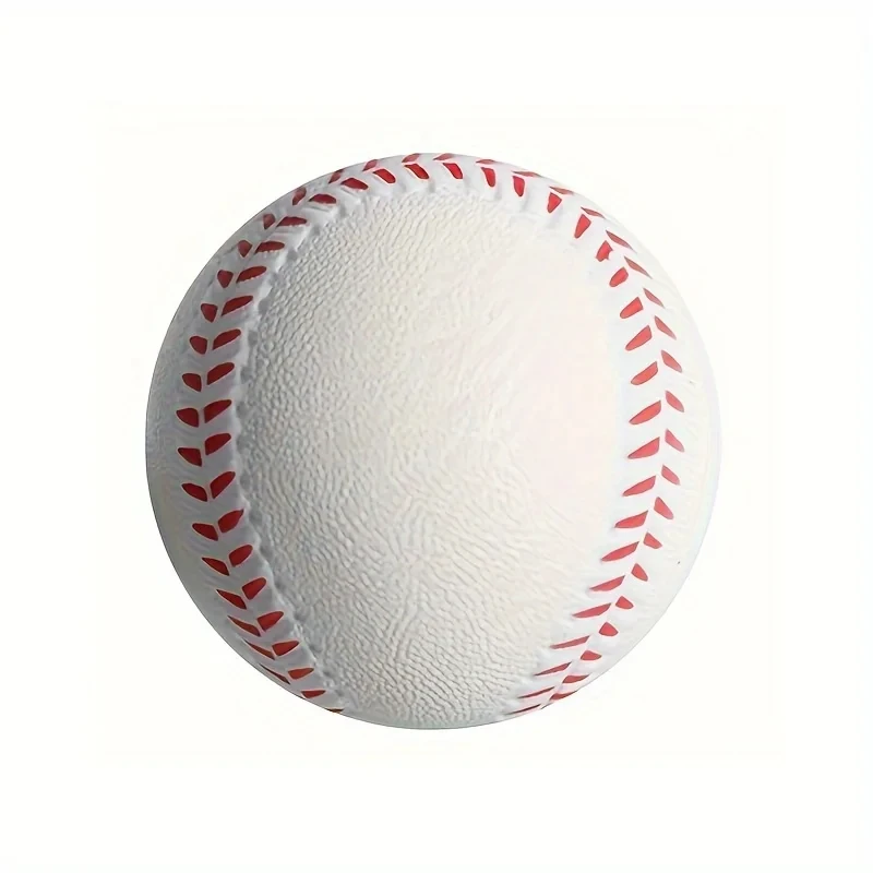 Softbol de entrenamiento ligero unisex para adultos: béisbol de espuma de PU elástico duradero y seguro para recreación interior/exterior