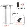 115g Carbon Fiber Trekking Pole Folding Trekking Pole 5-Section Trekking Pole Carbon Ultralight Portable Camping Trip 1
