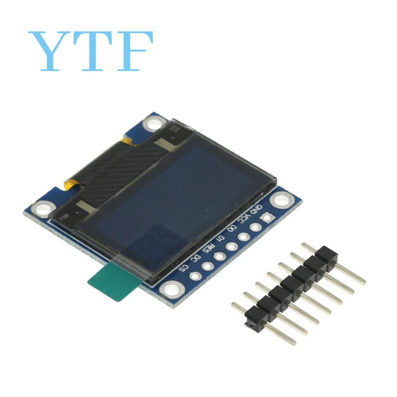 12864 LCD ��ũ�� ���� OLED ���÷��� ���, IIC SPI �ø���, 7 ��, ȭ��Ʈ, ����, ���ο�, SSD1306, 0.96 ��ġ