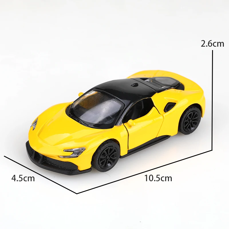 Deluxe Alloy Toy Car - Realistic Children's Racing Sports Vehicle