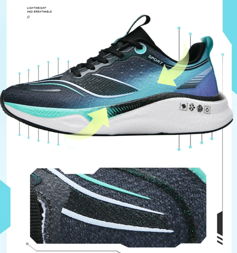 Red Rabbit 6pro Laufschuhe Herrenschuhe Leuchttechnologie Verschleißfeste Stoßdämpfung Rennsportschuhe Carbonplatten-Laufschuhe für Herren_voghion.com