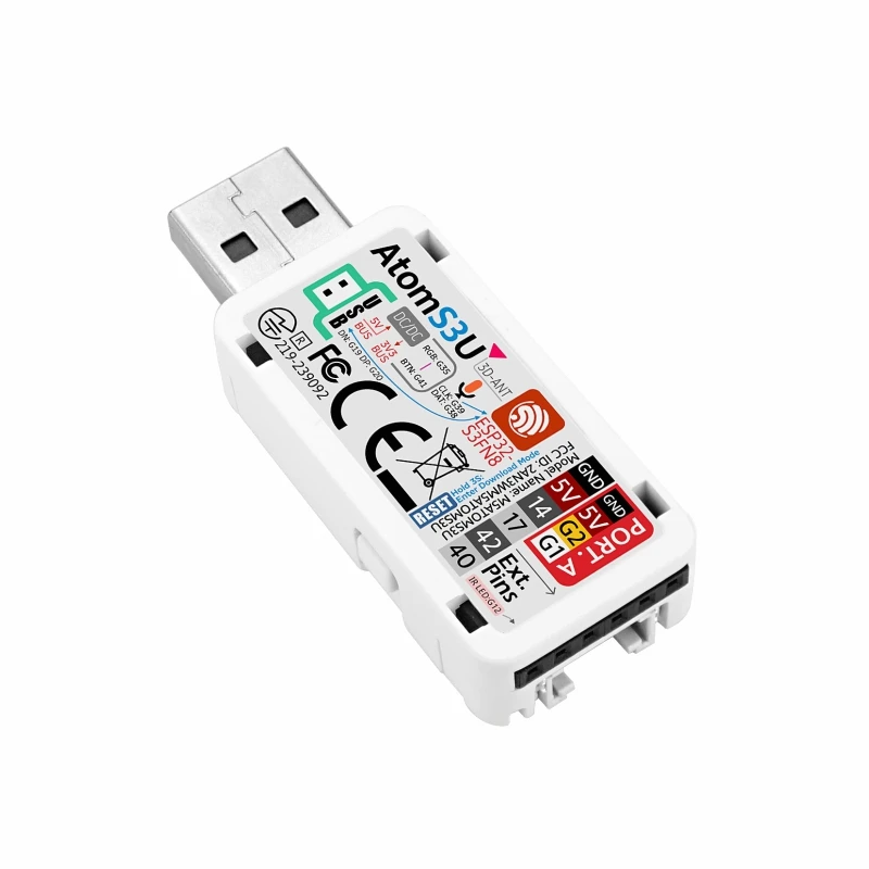 Desenvolvimento Kit com Usb-a M5stack Atoms3u Esp32s3 - Imagem 5