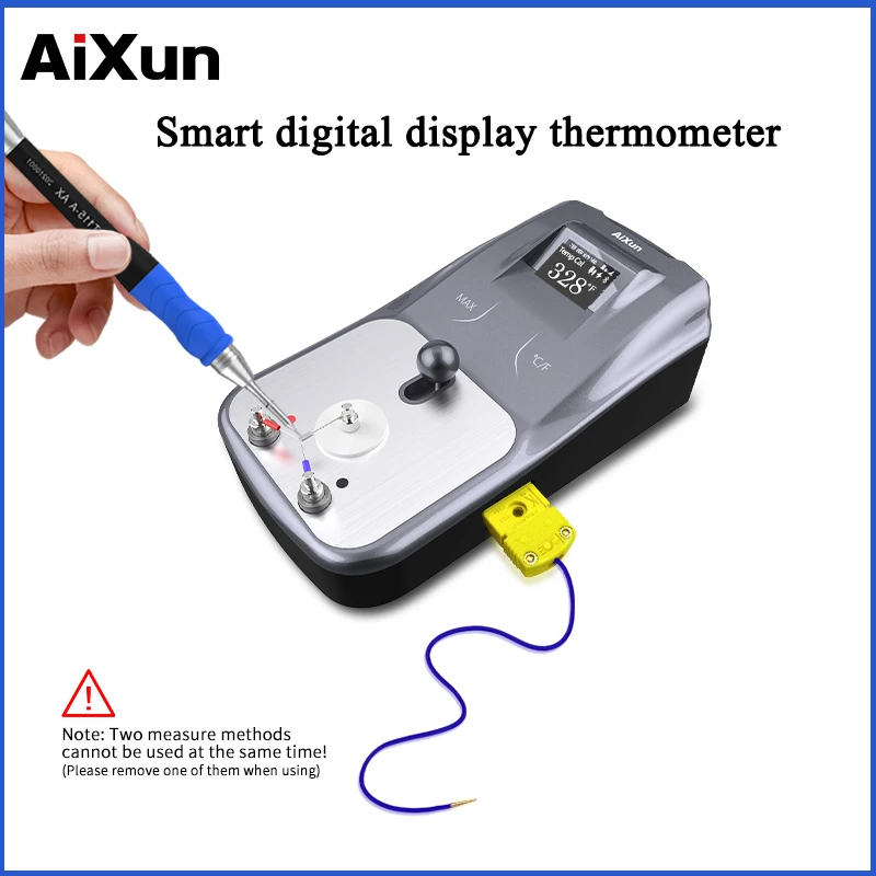 

JC JCID Aixun DT01 OLED Smart digital display thermometer max 932℉ for hot air gun Soldering Iron tips liquid Temperature Test