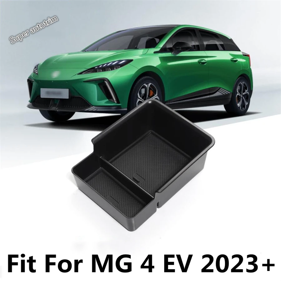 

For MG 4 EV 2023 2024 Car Central Control Armrest Storage Box Container Organizer Case Phone Holder Tray Interior Accessories