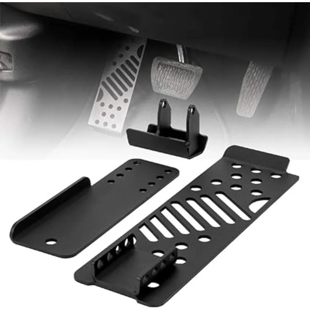

Car Driver Left Foot Rest Pedal Black Foot Pegs Kick Panel for Jeep Wrangler JL 2018-2019 Car Accessories