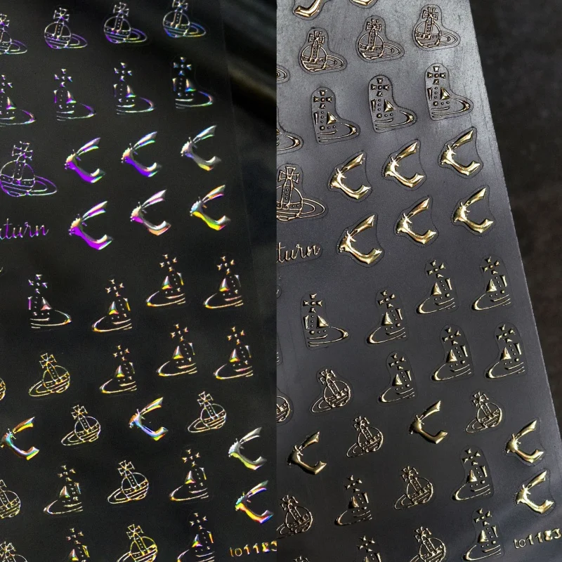 

Tomoni Bronzing 1183 Hot Adhesive Cute Nail Stickers Japanese Stickers 5d Nail Stickers Symbol