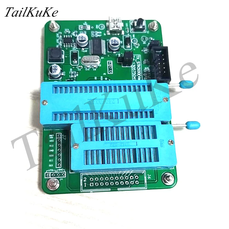 AVR High Voltage Parallel Programmer Serial Stk500 Compatible ISP Fuse Recovery Four in One |