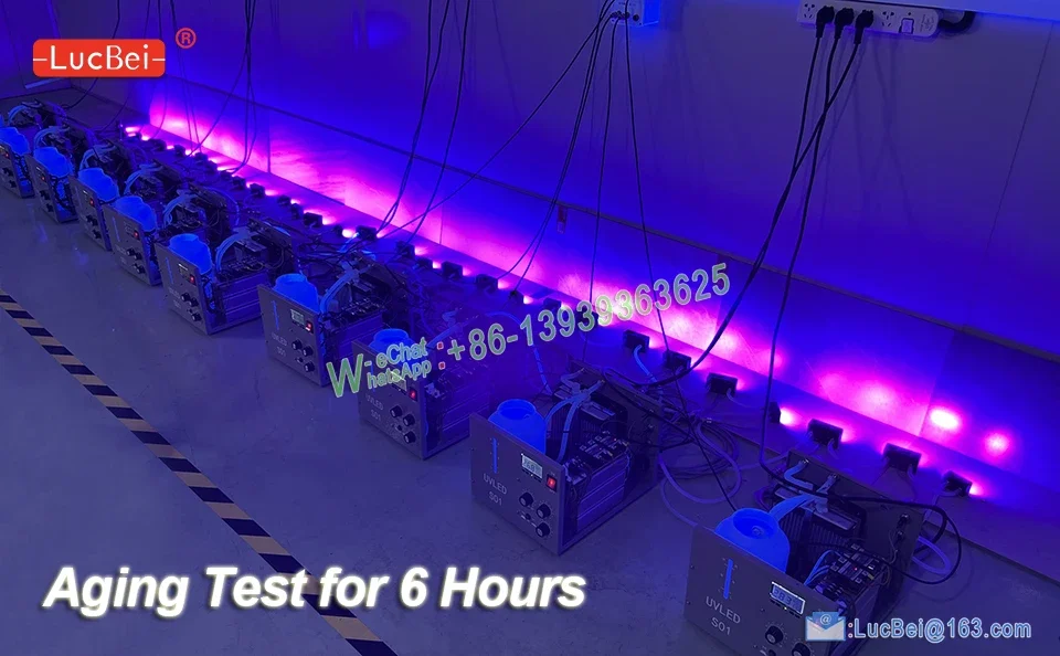 Description Picture 5 of item601556 A8D UV LED Module For Uv Gel Curing Lights UV Flatbed Printer Ink Varnish Curing Dry Lamps 365nm 395nm Ultraviolet Lights