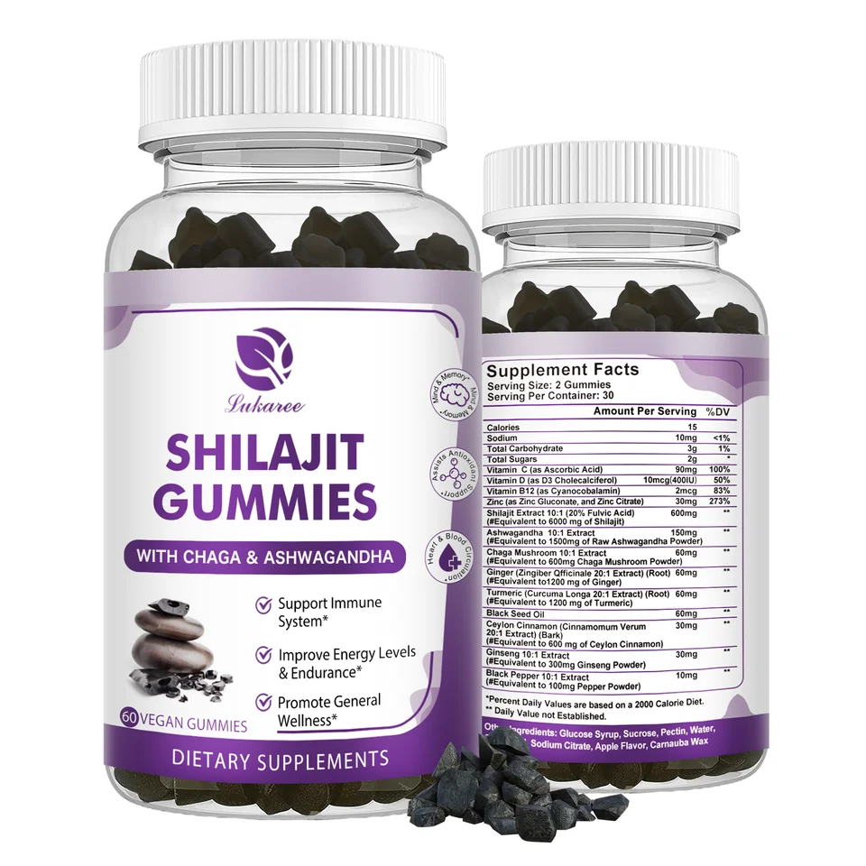 Himalaya Pure Shilajit Gummies for Cognitive Health