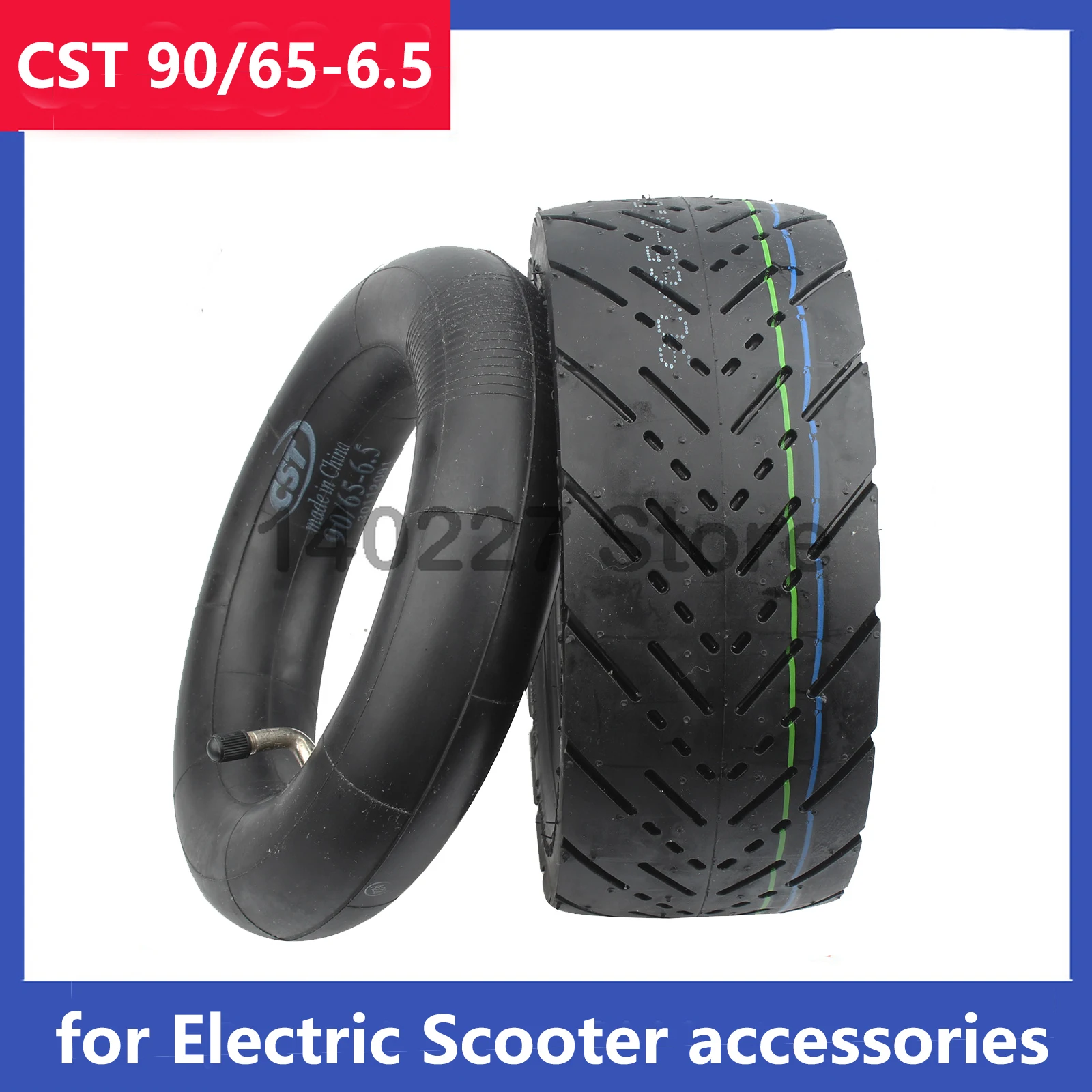 CST90656511InchPneumaticTyreTubelessTirewithInnerTubefor
