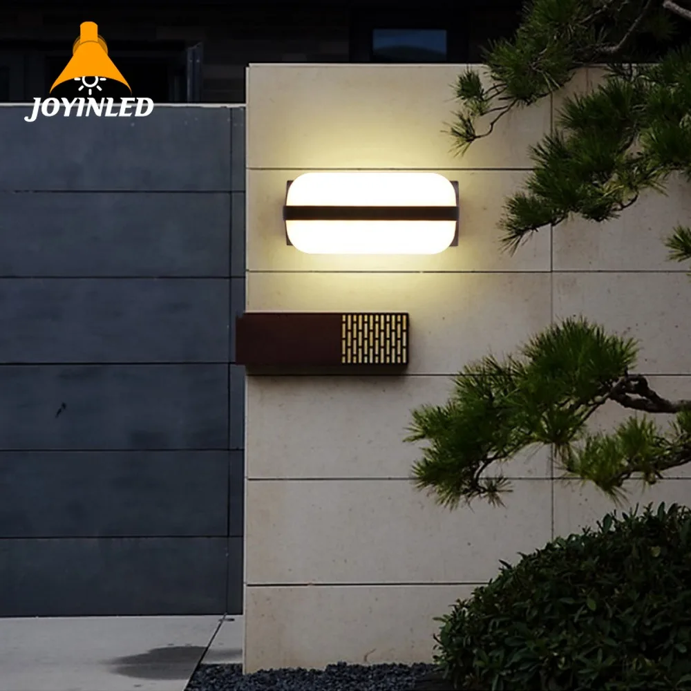 

LED Home Decor Waterproof Wall Lamp Balcony Trim Courtyard Garden Corridor Porch Bedside Lamp Bedroom Live Room AC90-260V