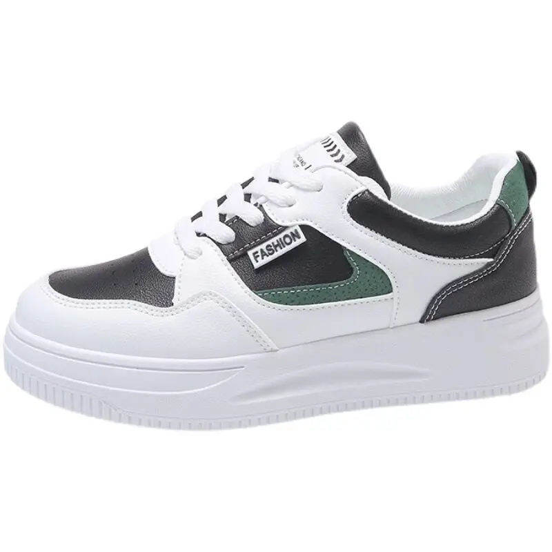 Women's Platform High Top Sneakers Casual Vulcanized Sport Shoes Fashion White Shoe for Woman Autumn Winter Flats Shoes women shoes