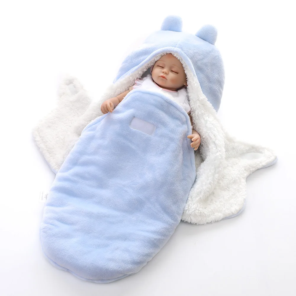 

Newborn quilt baby bag thickened swaddle towel baby blanket