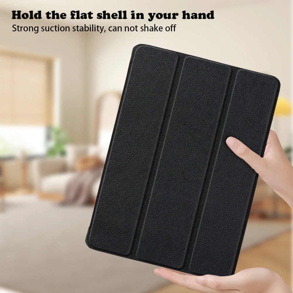 13.4-inch Tablet Protective Cover with Stand and Magnetic Closure - Fully Wrapped, Anti-Fall Design