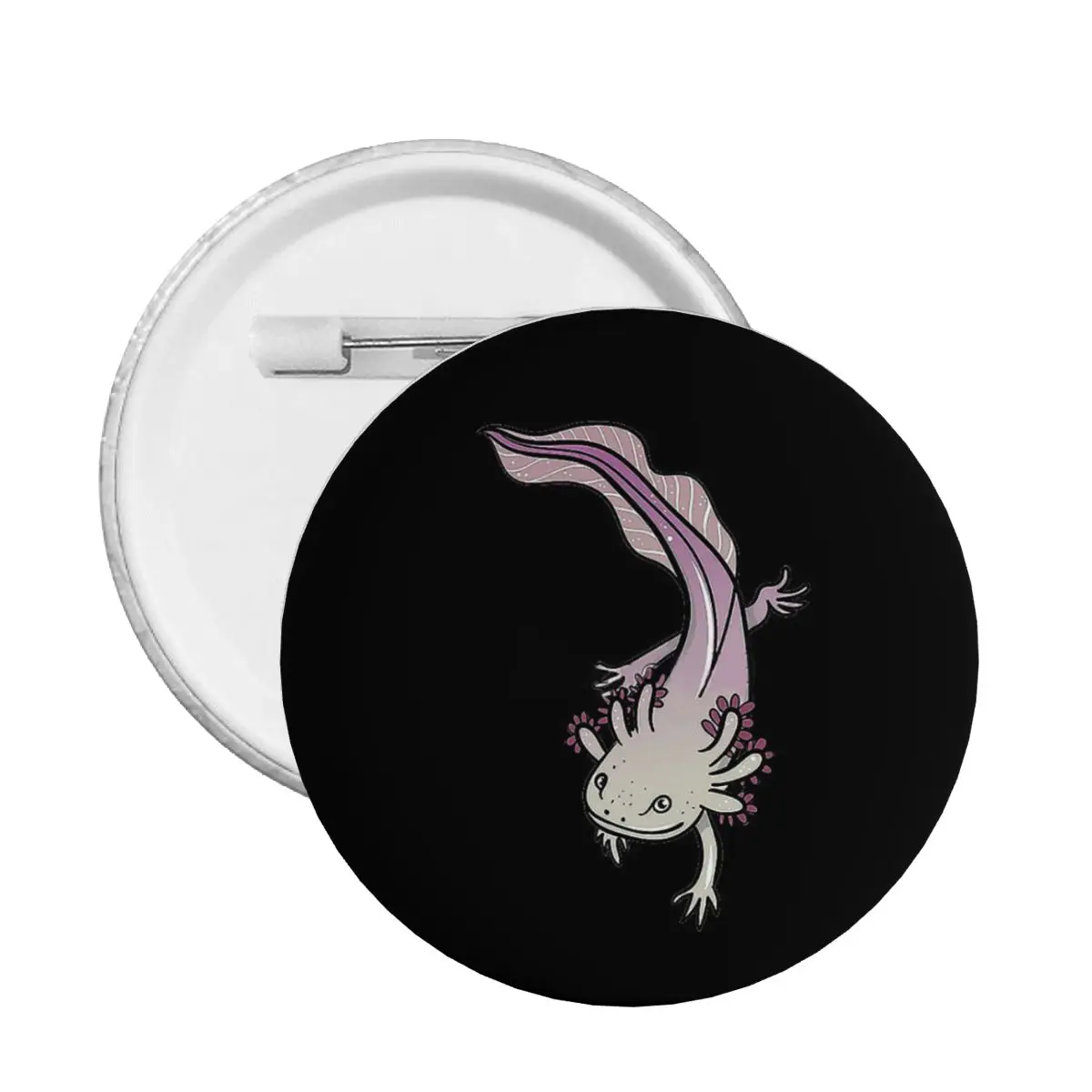 Cute Pin Badge Axolotl Hexagon Salamander Decorazione Personalizzabile Pin S Spilla Amici Distintivi Spille Per Zaino