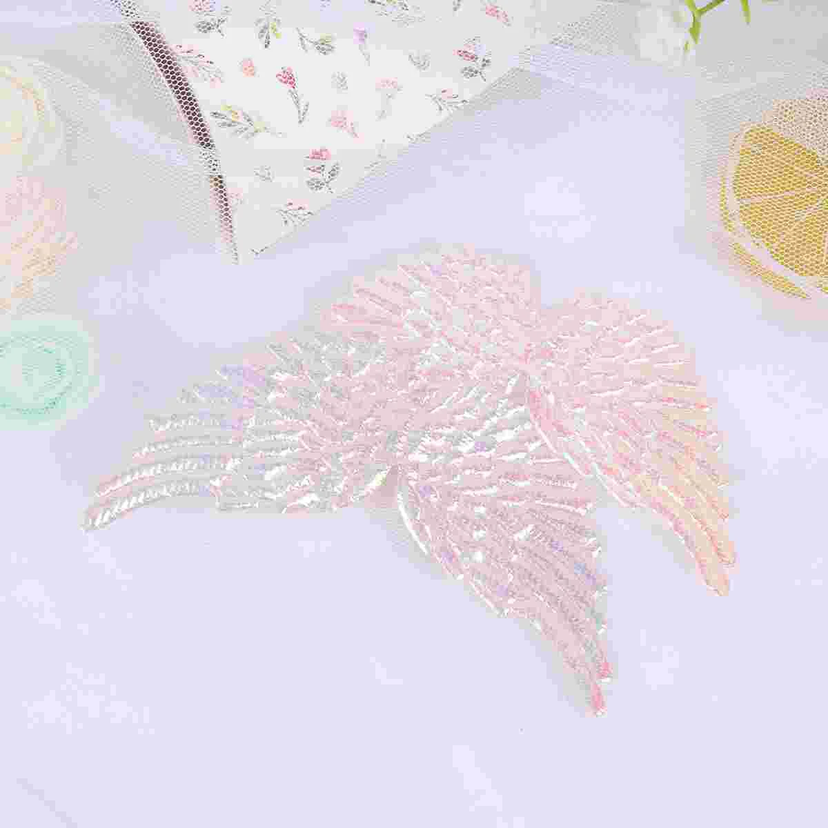 의류 천사 날개 요정 날개 패치, DIY 공예 코스튬 배낭 장식, 케이크 토퍼 장식