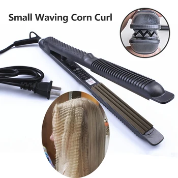 Corn Curling Iron for Fluffy Curls and Added Volume – Professional Hair Styling Tool