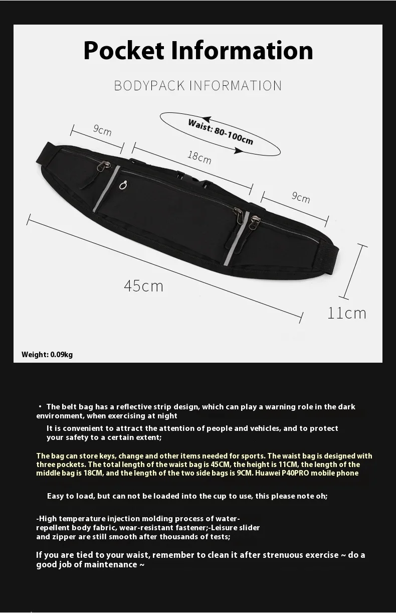 Causal Waist Pack Image 3