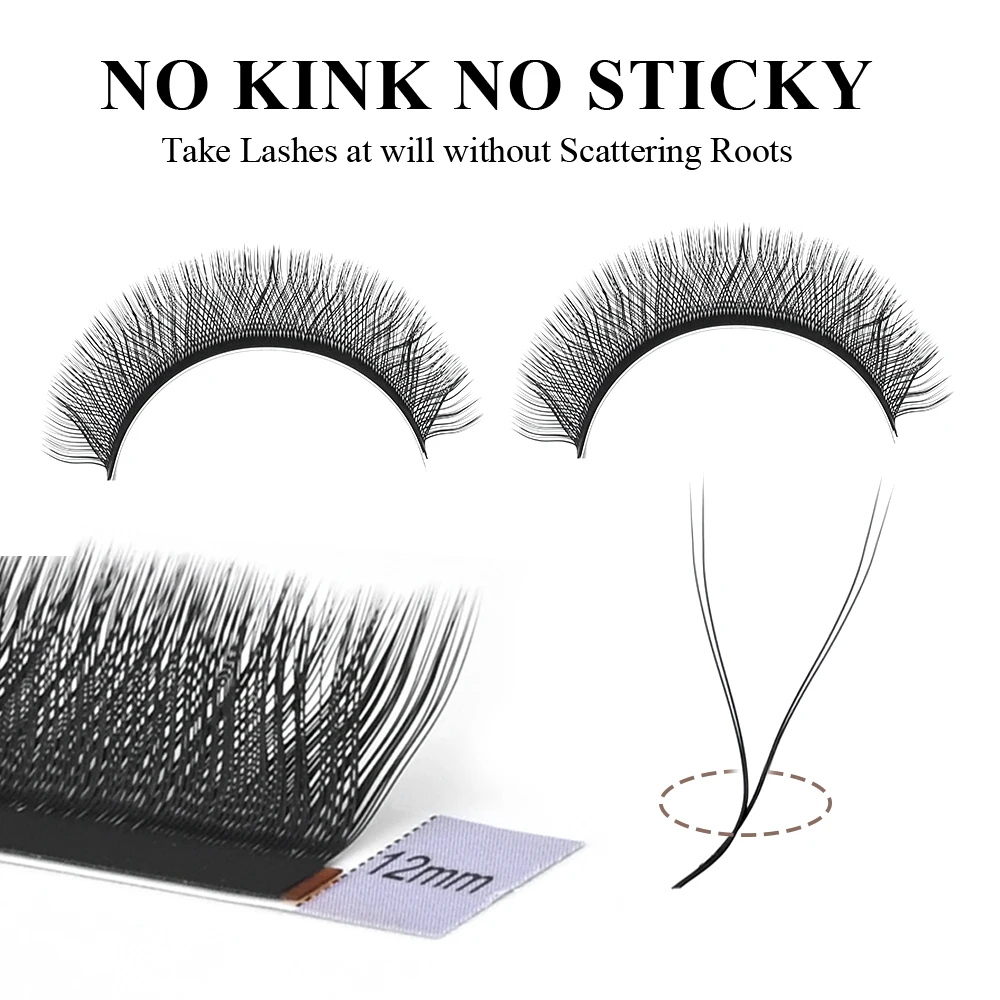 L D C DD lU Curl YY Shape Eyelash Lighter Eyelashes Extension Soft Premium False Eyelashes Makeup Crisscross Beauty eyelash extensions fake eyelashes eyelash extension eyelash extension lashes false eyelashes