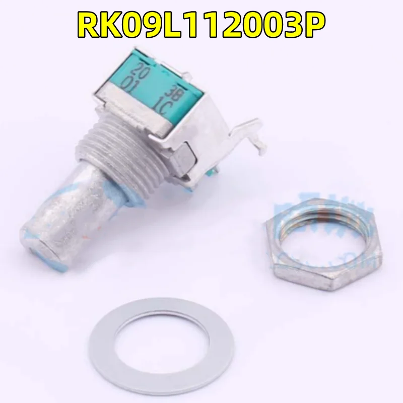 5 PCS / LOT Japan ALPS RK09L112003P rotating single link precision B20K potentiometer RK09L power amplifier machine mixer table 5pcs 9mm mixer potentiometer rk09k1110afgd single connection b20k side adjustment