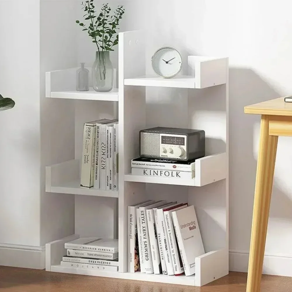 Storage rack book display stand Floor Standing Bookshelf Multi-storey Living Room Bookshelf Open Ended Display Cabinet Modern Simplicity Thickening Storage Rack