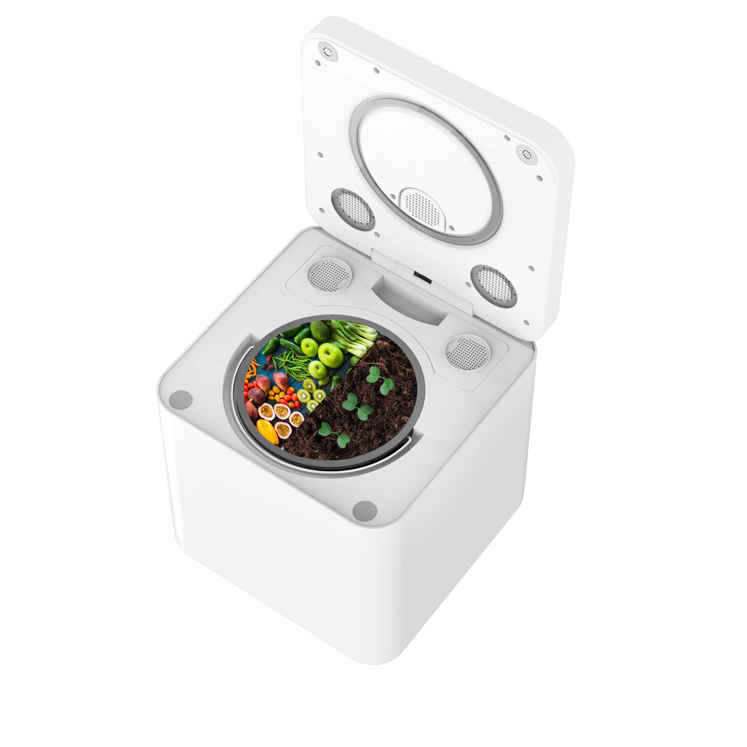 Automatic 3.3L Kitchen Waste Disposer Food Residue Leftover Food Dry Crushing Deodorization Free Installation Of A Replacement
