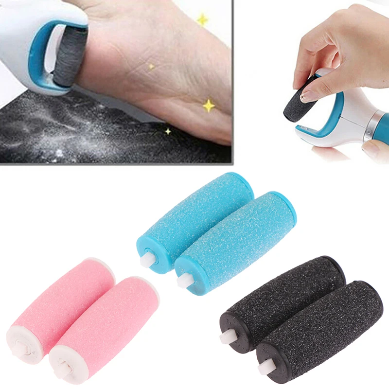 2pcsReplacementRollerHeadsForProPedicureFootCareToolFoot