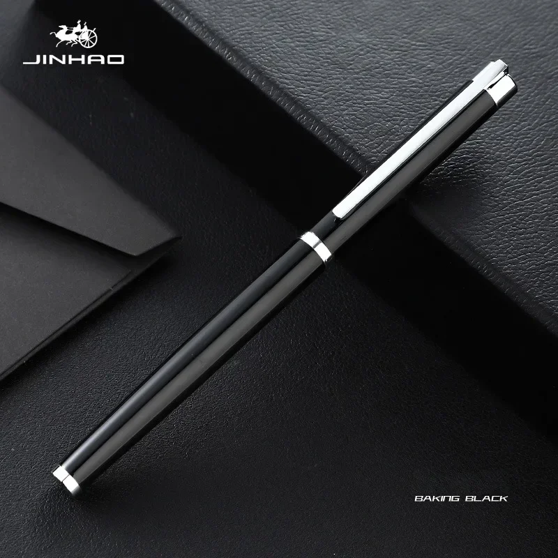 Jinhao 126 Fountain Pen Platinum Luxury Executive Pens 0.5mm/0.38mm Nib Ink Pens Writing Office Supplies Stationery PK 9019 3
