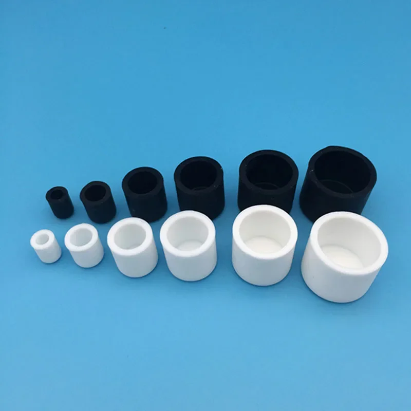 3mm-60.5mm Black/White Silicon Rubber Caps Blanking End Cover Protectors For Round Pipe/Furniture