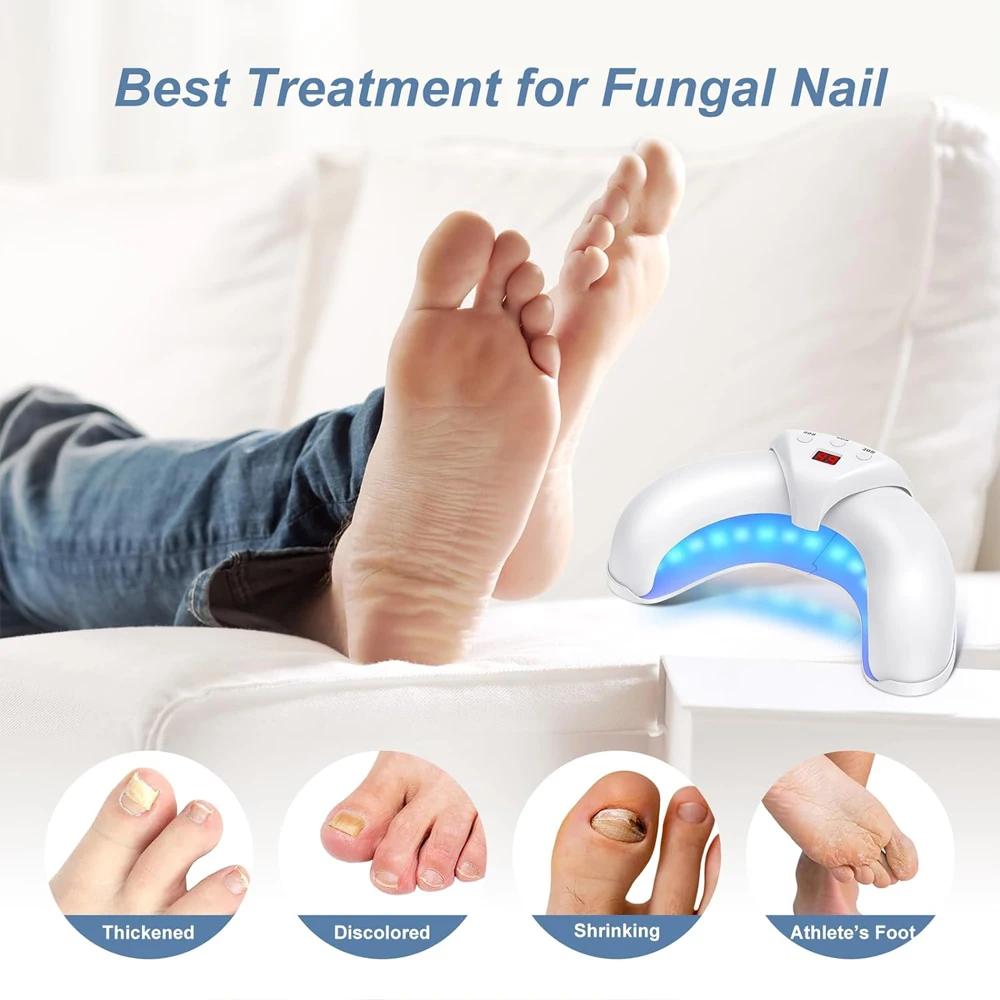 Nail Fungus Laser Treatment Device Onychomycosis Therapy Cure Machine for Broken Cracked Split and Weak Nails nail fungus remover
