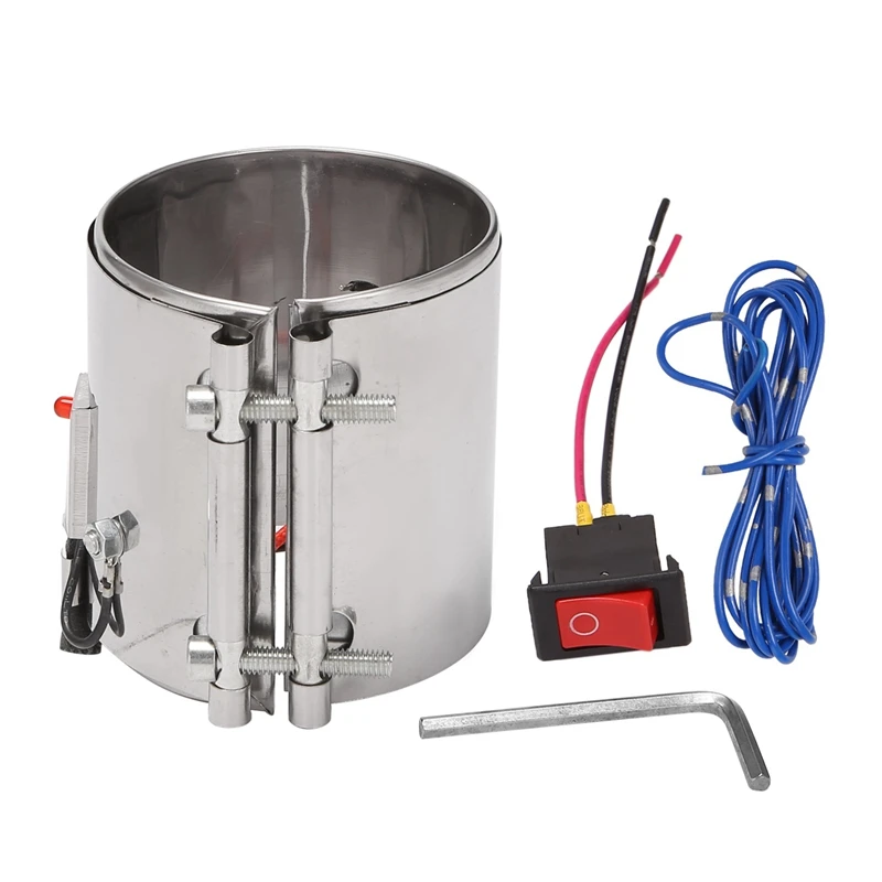 120W 12V Universal Adjustable Crude Oil Filter Heating Jacket Filter