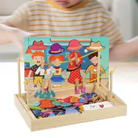 Dress up Puzzles Matching Sorting Toy for Children Toddlers Ages 2+ 1