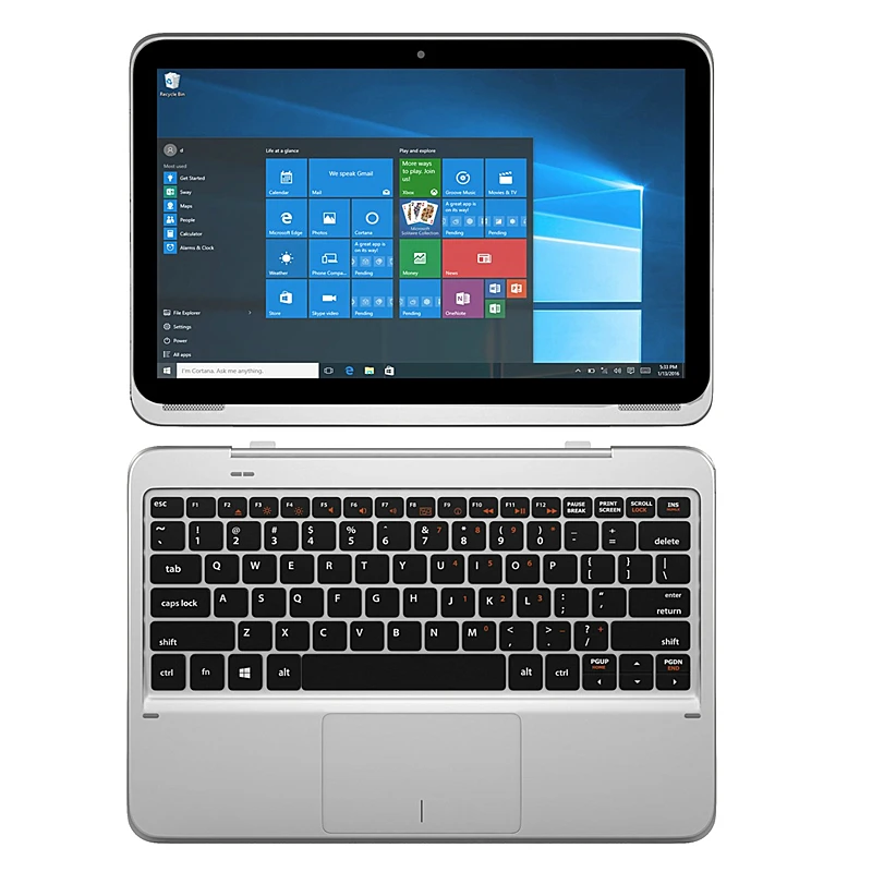 11.6" Tablet PC Flexx 11A 2GB DDR+64GB With Docking Keyboard  Windows 10 x5-8300 CPU 1366*768 IPS Dual Cameras HDMI-Compatible 3