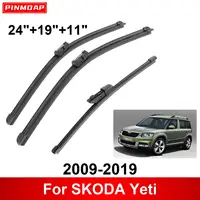 1/2/3/4/6PCS Car Wiper For SKODA Yeti 2009-2019 Front Rear Wiper Blades Brushes Auto Accessories 2013 2014 2015 2016 2017 2018 1