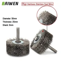 50x25mm Steel Wire Wheel Brush Dremel Rotary Tools for Drill Dremel Tools Metal Rust Removal Polishing 1