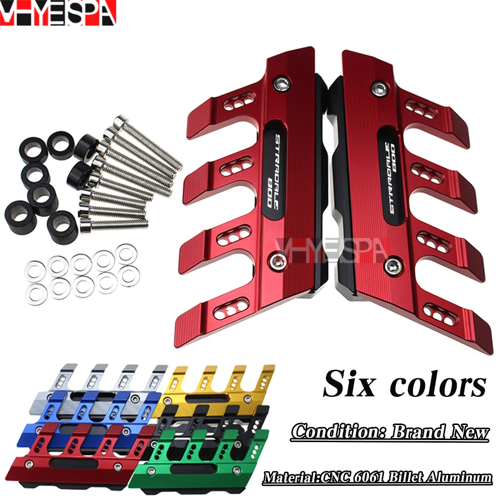 

Для MV Agusta Stradale 800 Stradale800, аксессуары для мотоциклов с ЧПУ, брызговик, Боковой защитный блок, переднее крыло, противоударный слайдер