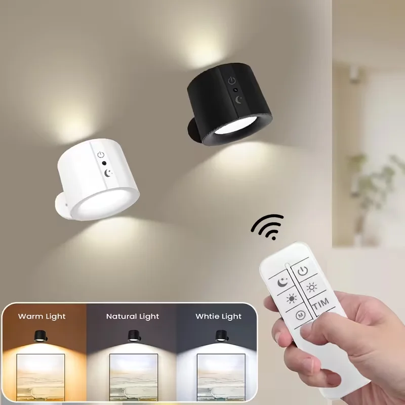 Rechargeable Double Head Wall Light 1