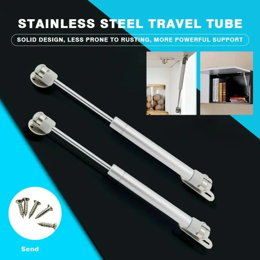 2/4pcs Furniture Hinge Kitchen Cabinet Door Lift Pneumatic Support Hydraulic Gas Spring Stay Hold Tools Home Furniture Hinge Cabinet Door Hinges Cabinet Hinges Gas Spring Support Rod