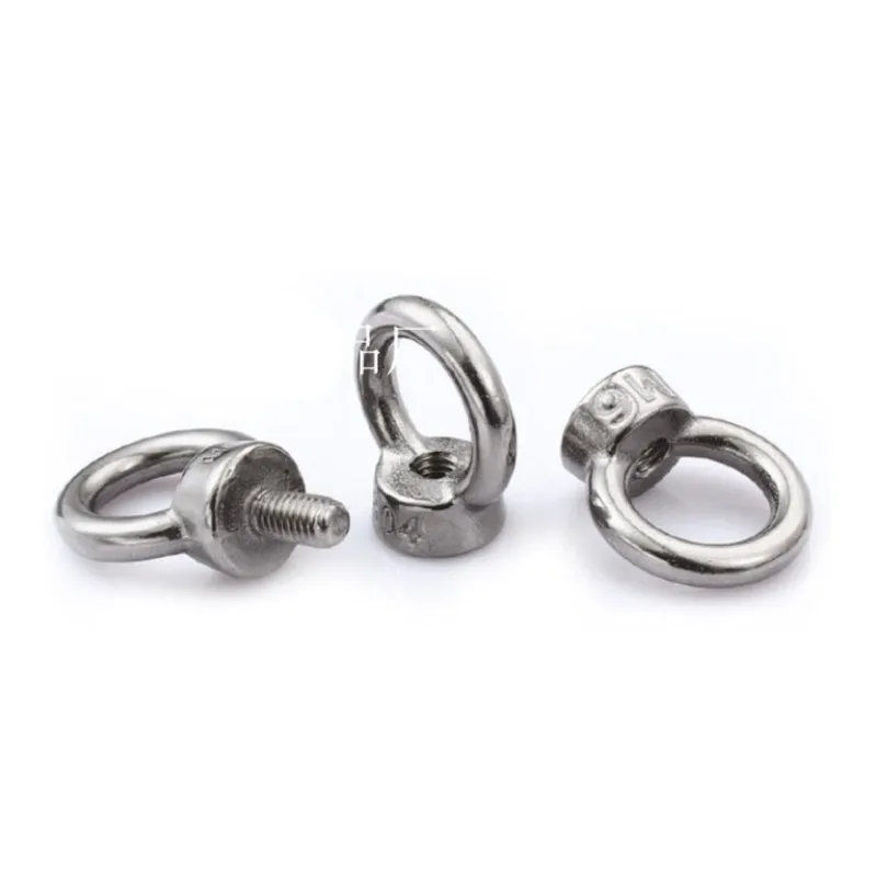 5pcs Marine Grade Boat Stainless Steel Lifting Eyes Bolts 304 M3/4/5/6