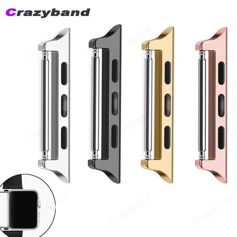 Premium 2PCS 316L Stainless Steel Watch Strap Adapter Set